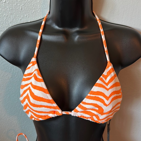 Vinca zebra pop string swimsuit set. - Picture 5 of 15